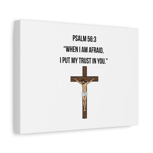 Canvas Wall Art — Psalm 56:3